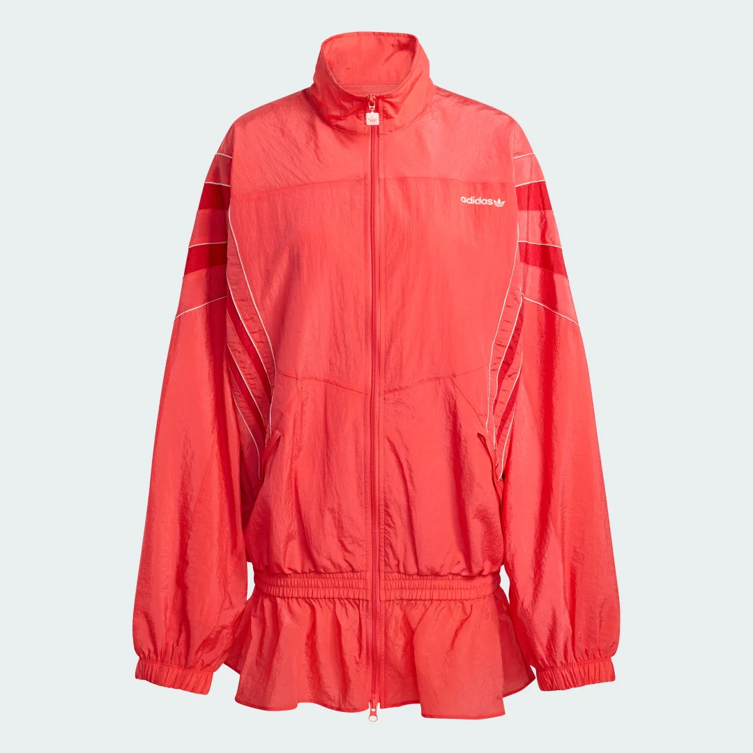 Detalle 2 de CHAQUETA DEPORTIVA TÉCNICA SANTIAGO de Adidas — Rojo