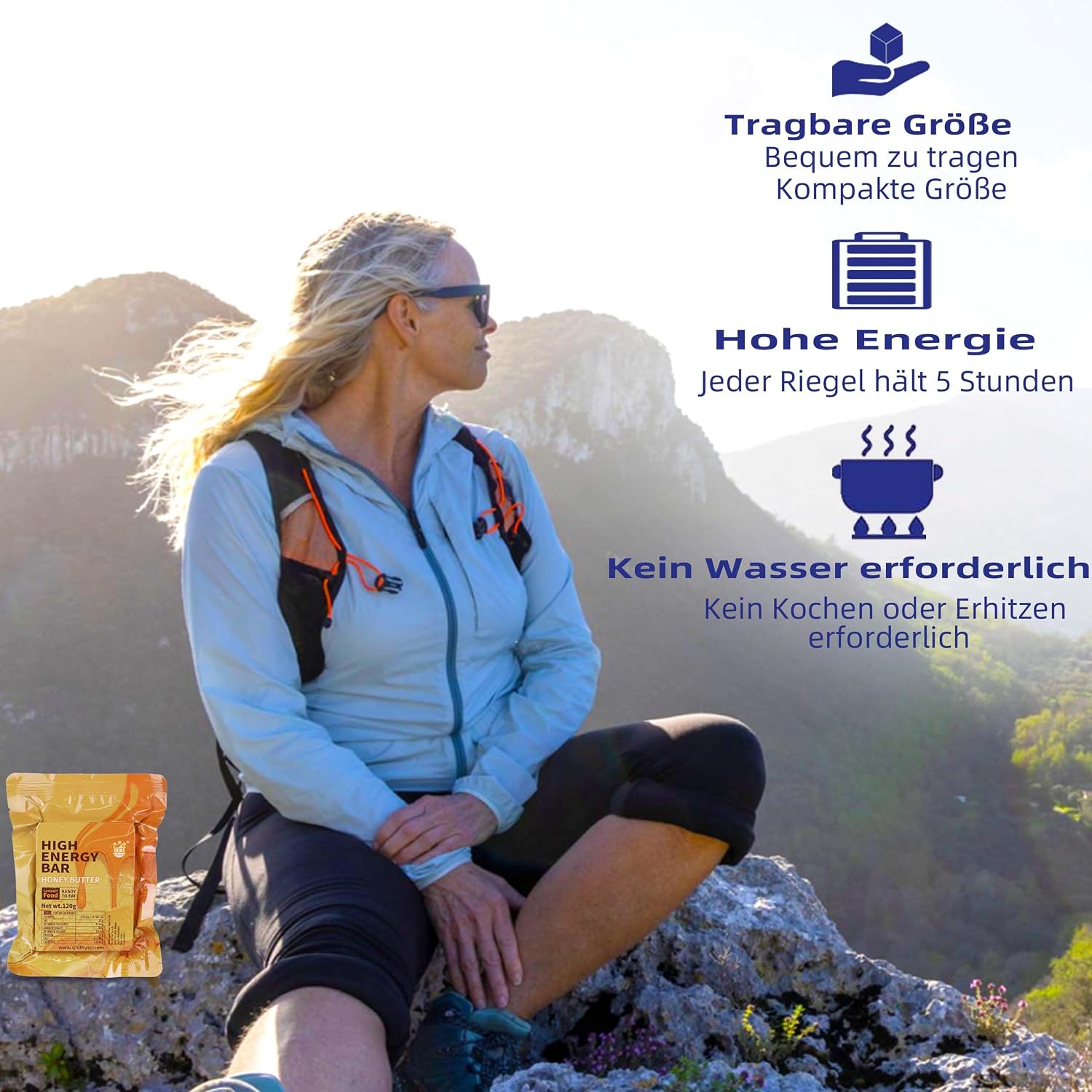 Thumbnail 4 de Notversorgung Honigbutter Hardtack 6883 kcal đ«