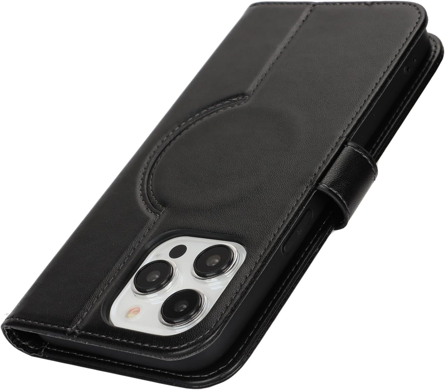 Thumbnail 6 de Zouzt Case for iPhone 15 Pro (6.1) – Magnetic PU Leather Wallet with Card Holders, Kickstand and MagSafe Compatibility
