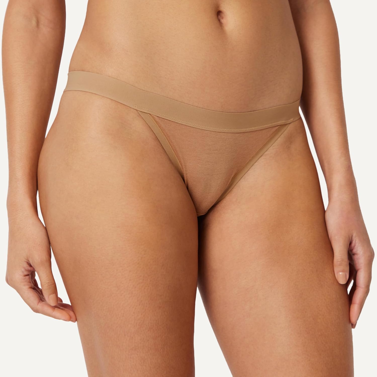 Detalle 2 de Amazon Essentials Women's Cotton Jersey Tanga Underwear — Pack of 6