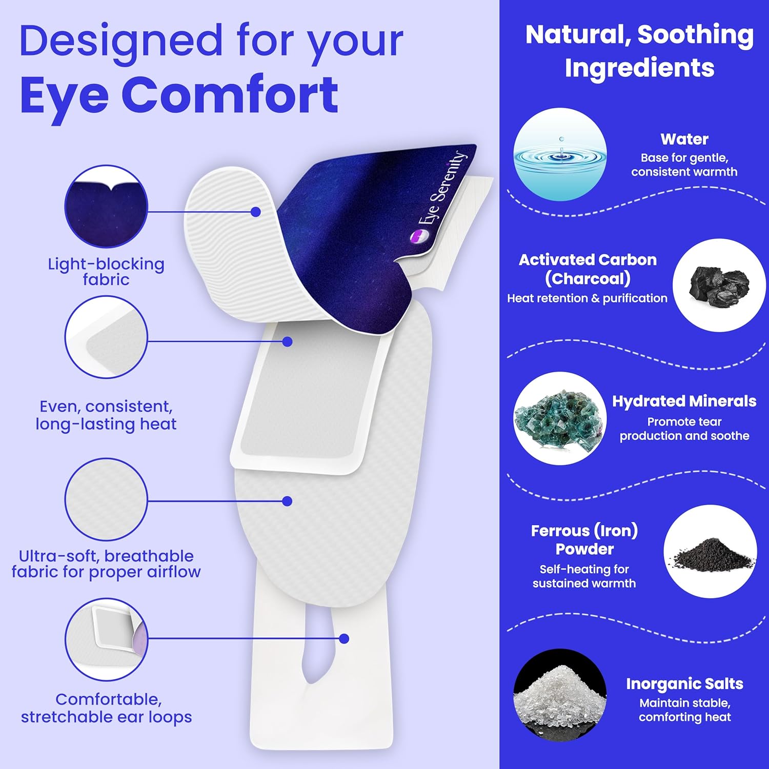 Thumbnail 3 de Self Heating Warm Compress Steam Eye Mask 15-pack
