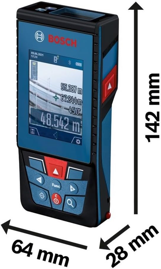 Thumbnail 2 de Bosch Professional Laser-Entfernungsmesser GLM 100-25 C mit integrierter Kamera – IP54, Reichweite bis 100 m