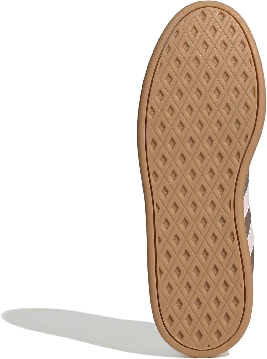 Detalle de adidas Breaknet Sleek para mujer: zapatillas con empeine de piel y suela de goma