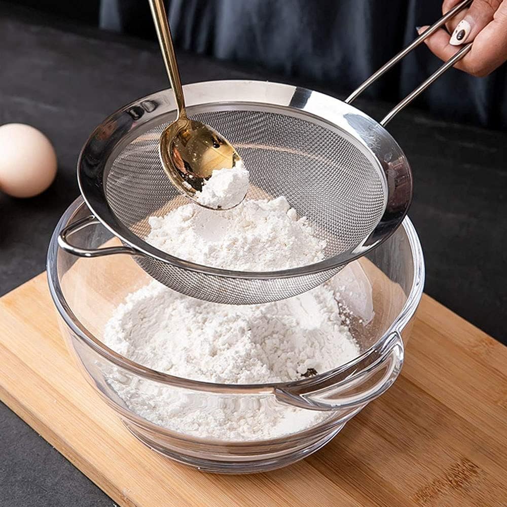 Thumbnail 6 de Sieve/Strainer (Pack of 3) | 8cm, 12cm & 18cm | Marine-Grade Stainless Steel Finest Mesh