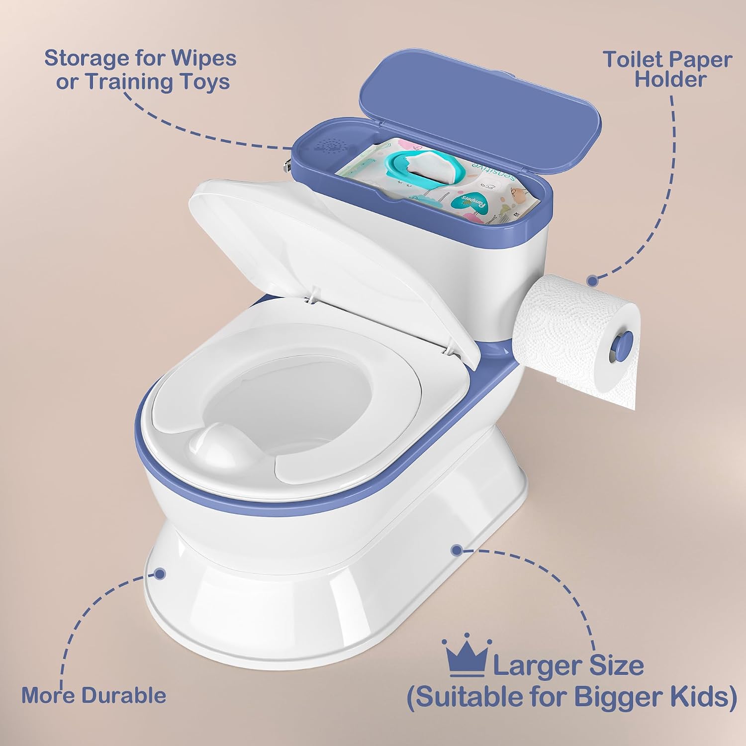 Detalle de CheerTry Toddler Potty Training Toilet