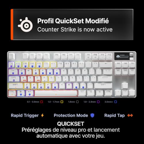 Thumbnail 2 de SteelSeries Apex Pro TKL Gen 3 — Clavier gaming compact avec OmniPoint 3.0 et Quickset