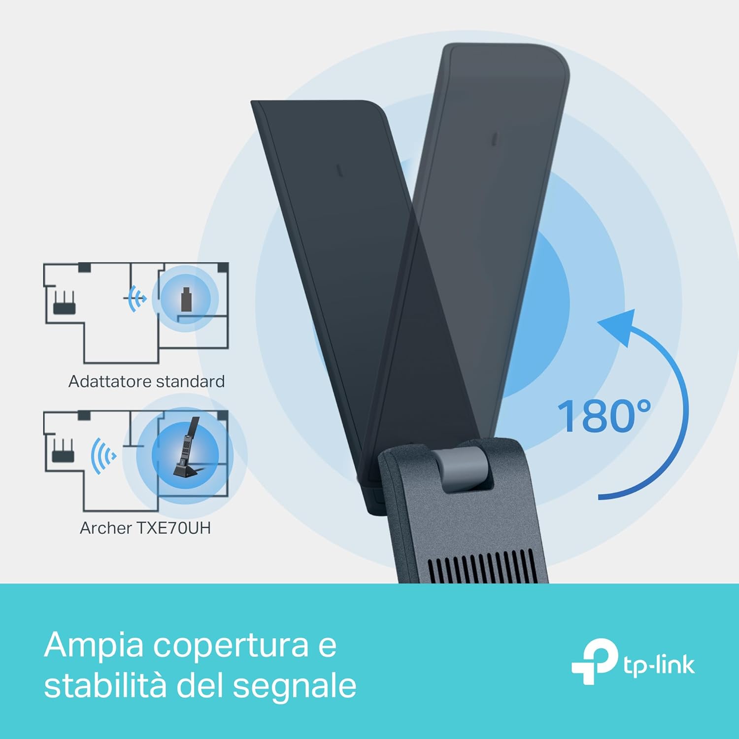 Thumbnail 5 de TP-Link Archer TXE70UH chiavetta Wi‑Fi 6E 5400 Mbps 📡