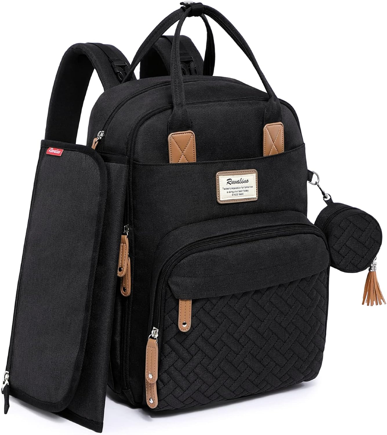RUVALINO Sac à langer 43,1×31,7×21,6 cm