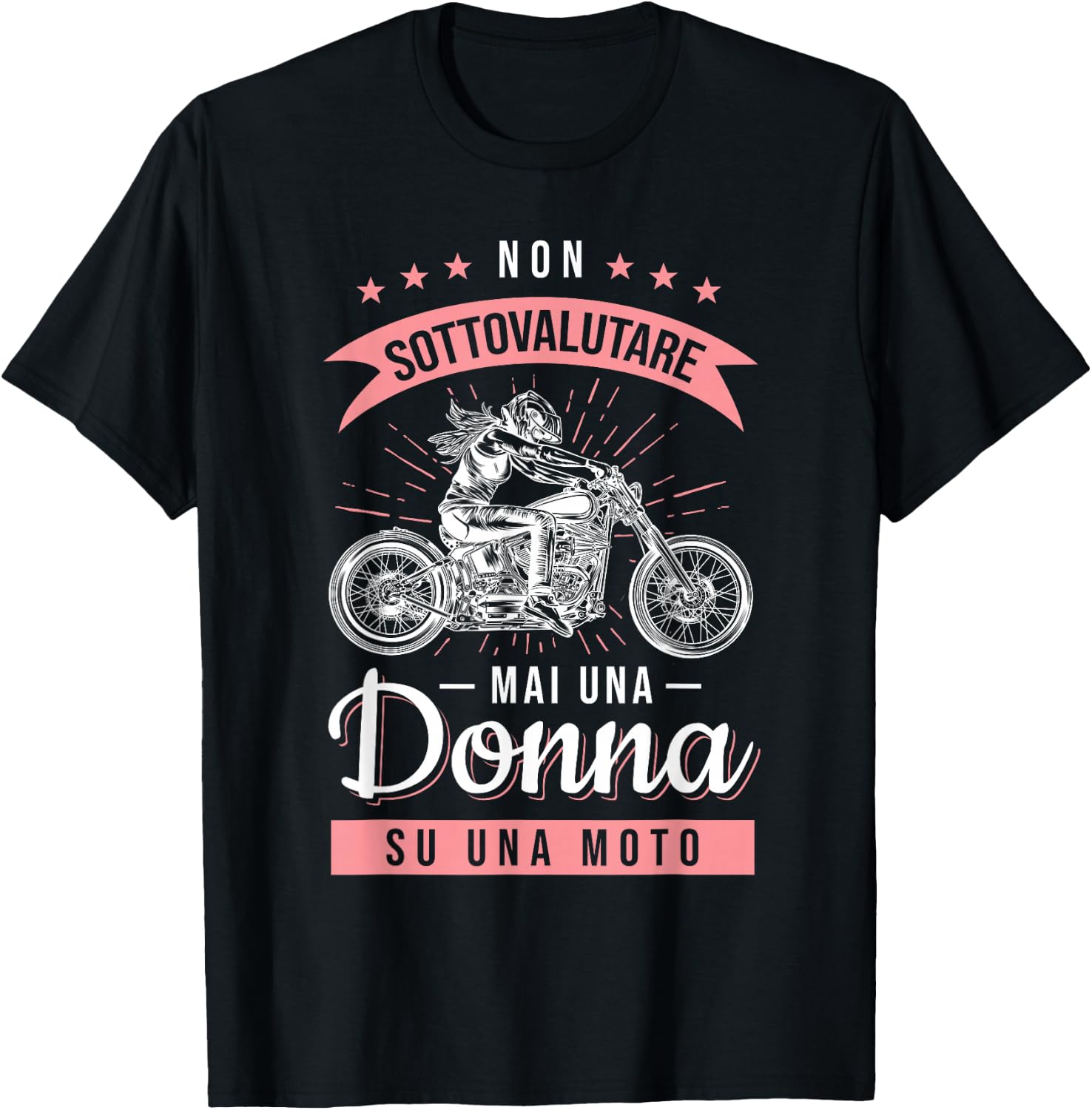 Detalle de Motociclista Maglia Donne Motociclismo Regalo Moto Maglietta