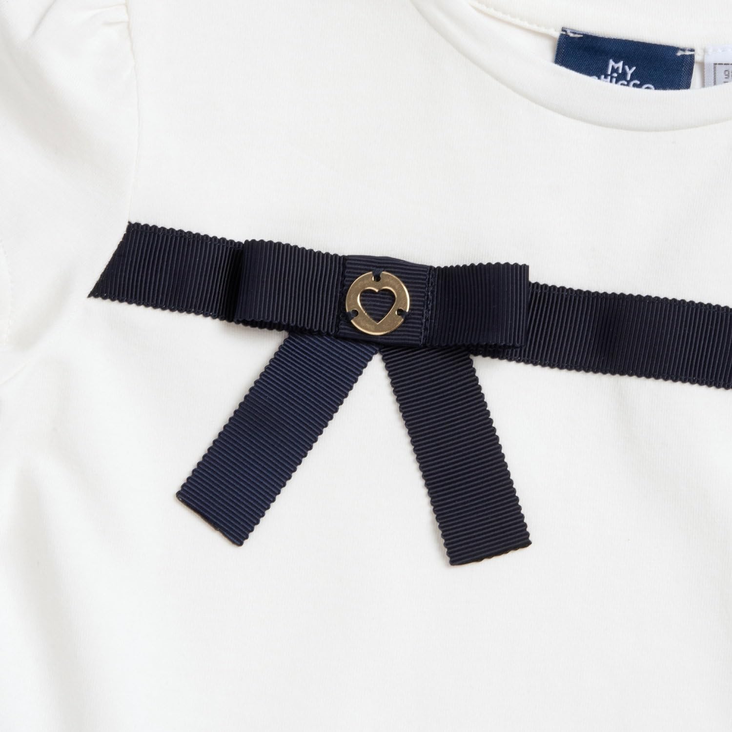 Detalle de Chicco Idéale comme Robe de Cérémonie 261 – Robe Élégante à Manches Courtes pour Fille (Lot de 1)