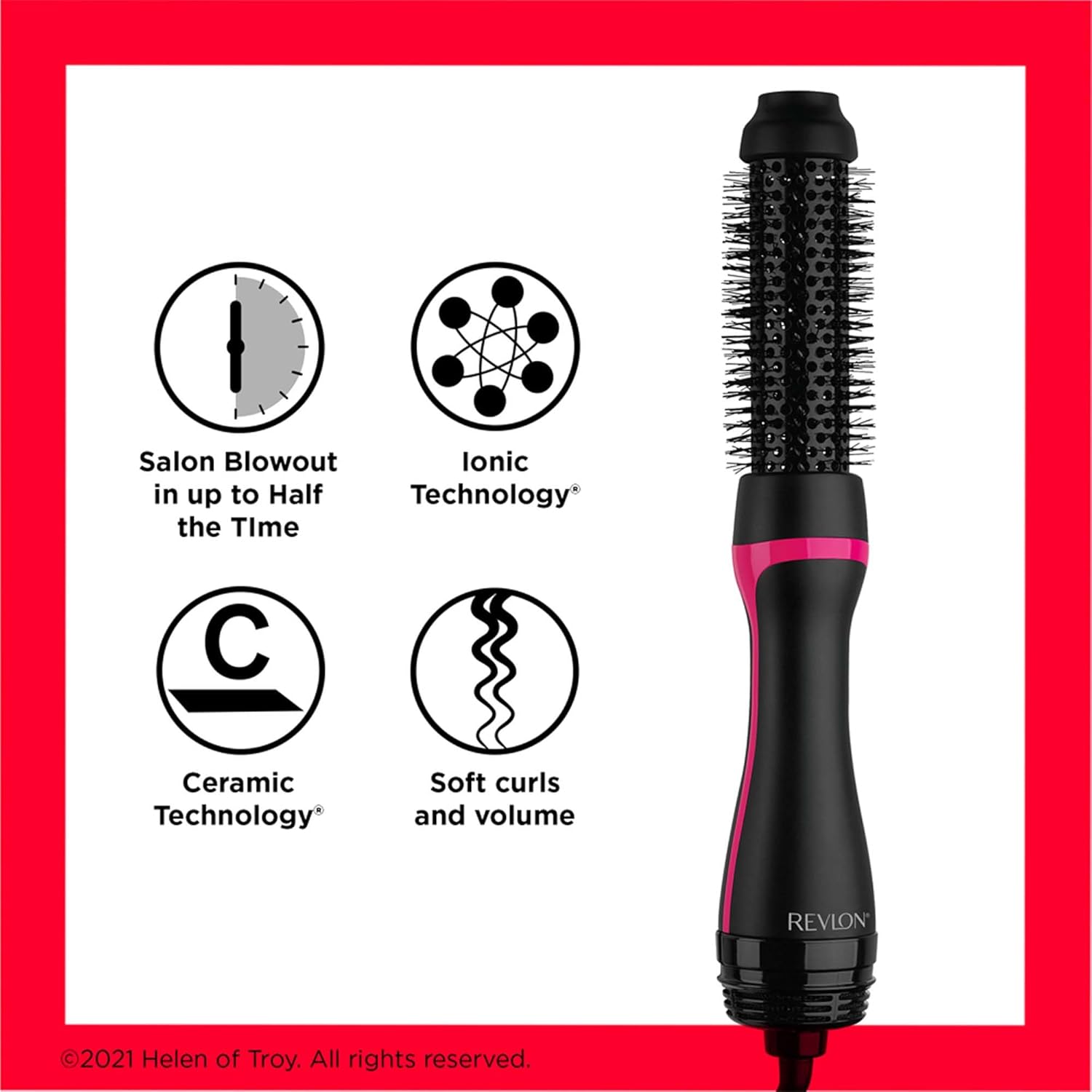 Detalle de Revlon One-Step Style Booster: Round Brush Dryer & Styler (38 mm) RVDR5292UKE