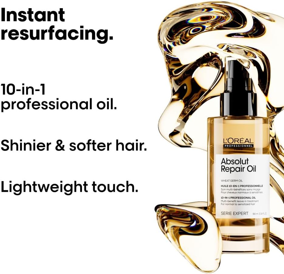 Thumbnail 1 de L’Oréal Professionnel Absolut Repair 10-in-1 Leave-in Oil for dry, damaged hair (90 ml)