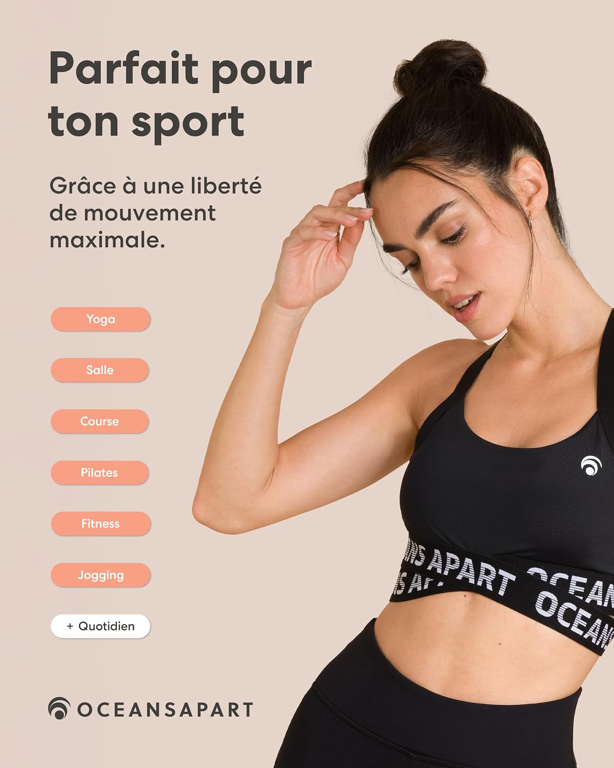 Thumbnail 5 de Brassière OCEANSAPART Beauty Racerback respirante ⚙