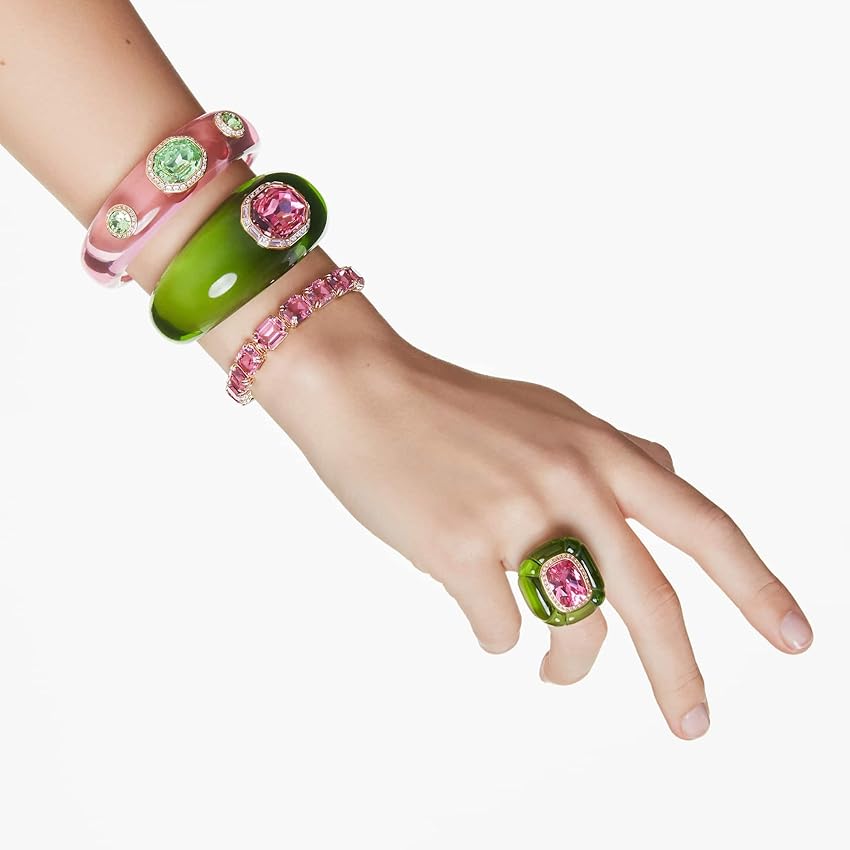 Thumbnail 6 de Swarovski Brazalete Dulcis multicolor baño oro