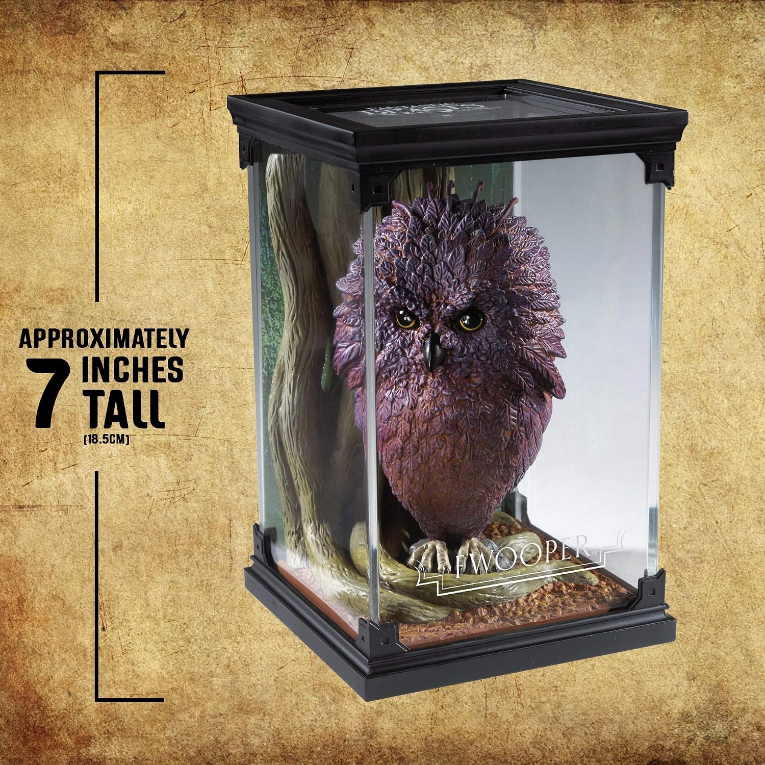 Detalle 2 de The Noble Collection NN5258 – miniaturowa figurka sowy Fantastic Beasts