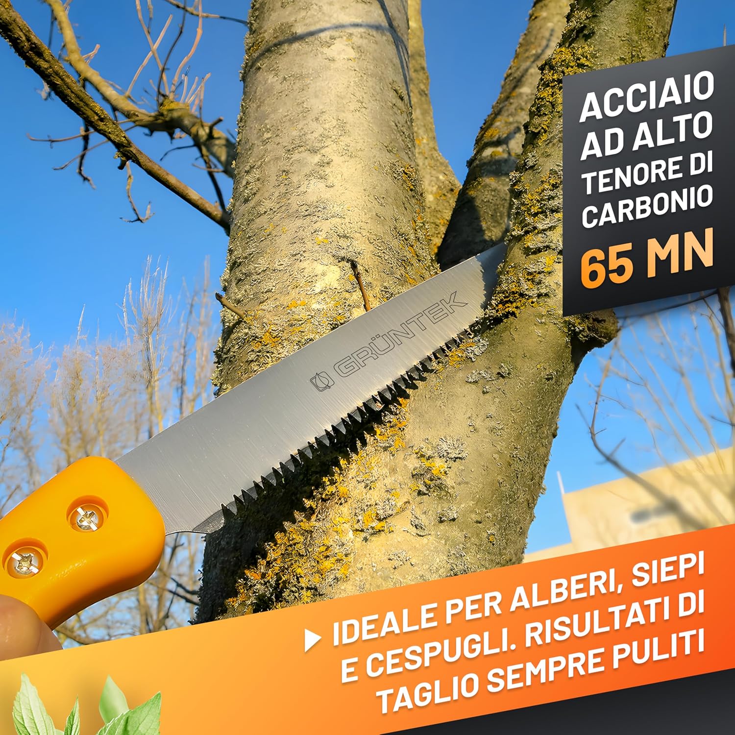 Thumbnail 6 de GRÜNTEK Seghetto per legno e potatura 300 mm 🪚