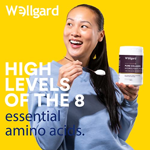 Detalle de Wellgard Collagen Powder: Bovine Peptides with High Levels of 8 Essential Amino Acids, Halal & Kosher, Made in the UK