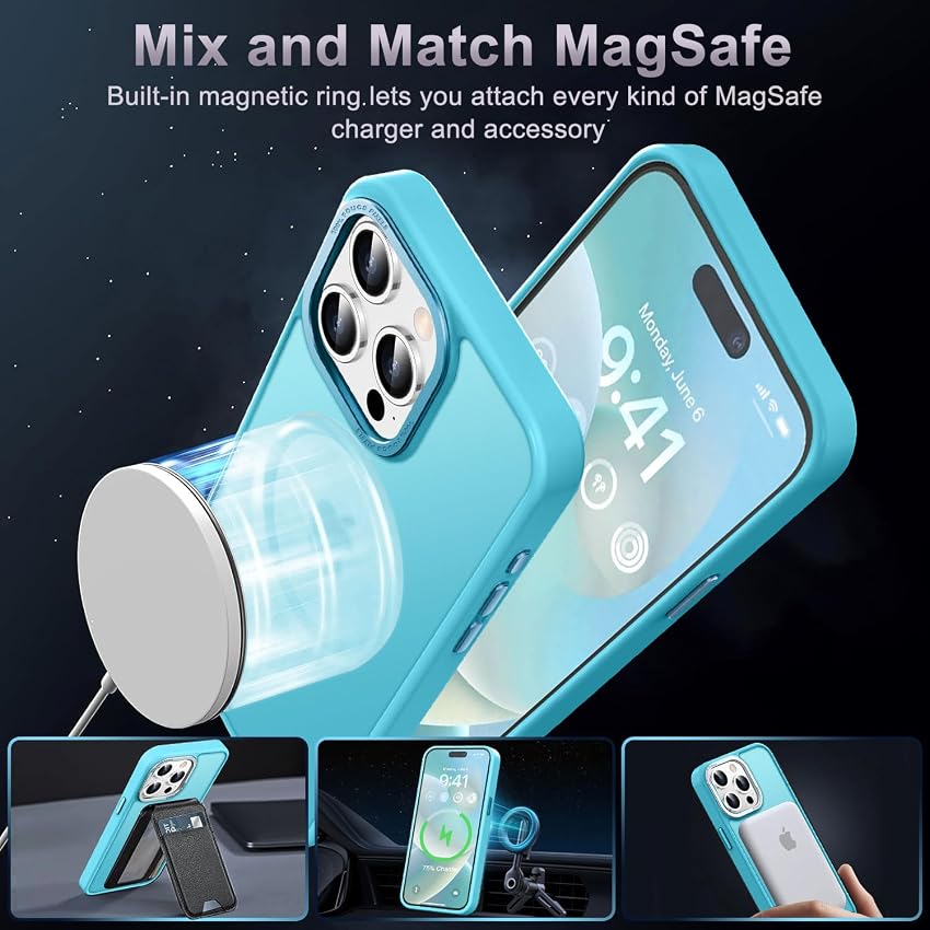 Detalle 2 de Newfuture iPhone 15 Pro Max slim magnetic case 6.7"