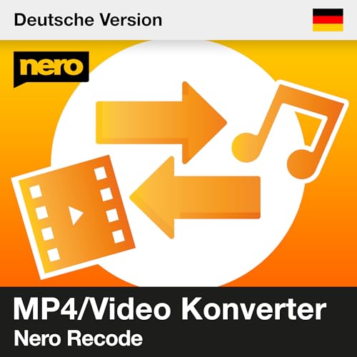 Detalle de Nero Recode – Audio- & Video-Konverter mit DVD-Ripping, unlimitierte Lizenz für 1 PC