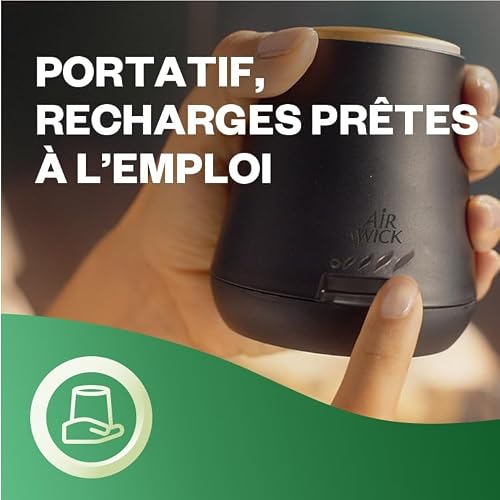 Thumbnail 6 de Air Wick Diffuseur d’huiles Essentielles Brume Parfumée+ 2 Recharges Lavande et Eucalyptus