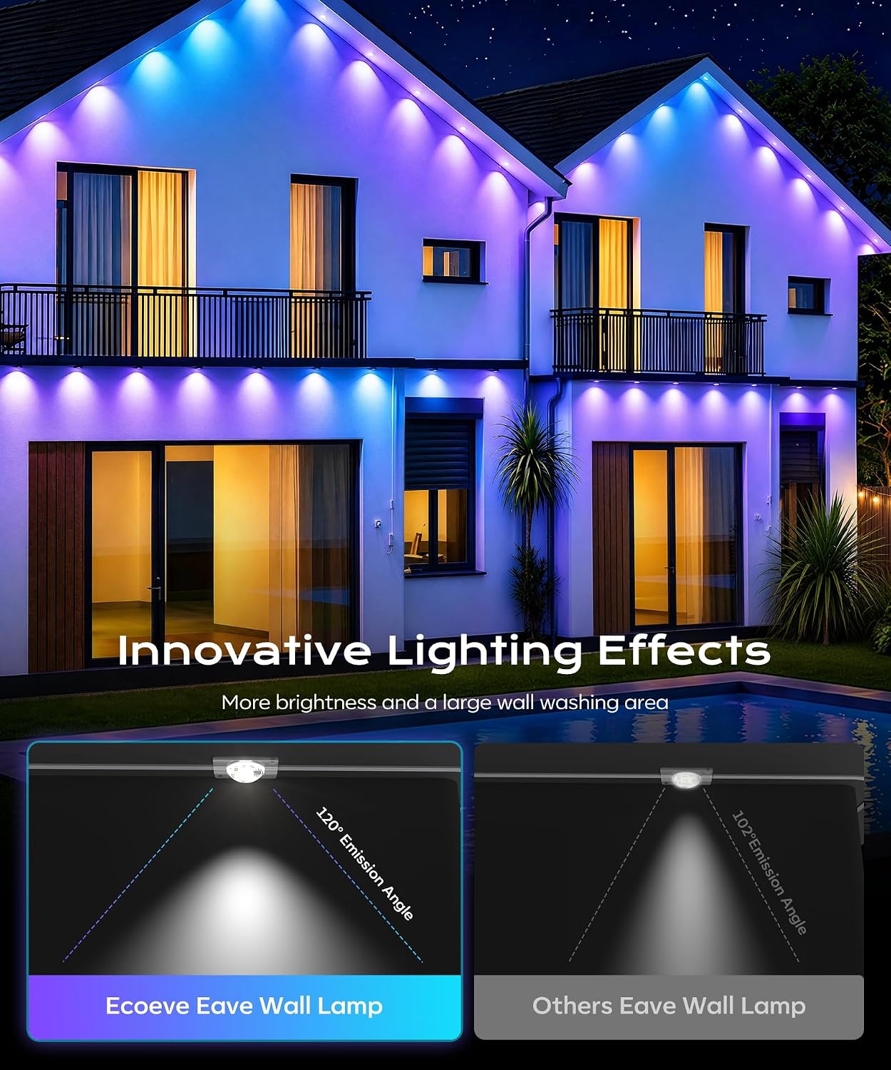 Thumbnail 4 de Ecoeve permanent outdoor lights 99 ft