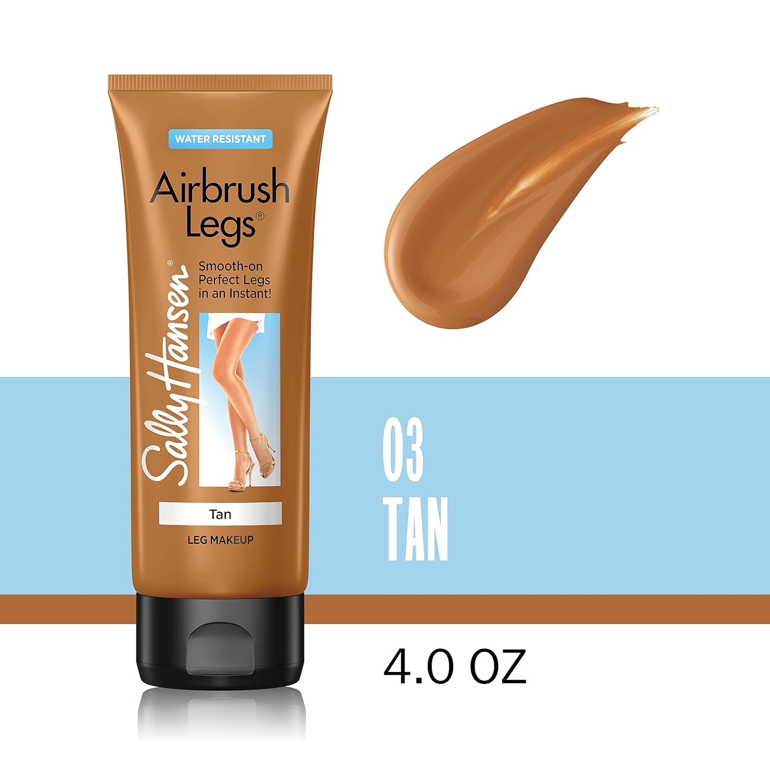 Thumbnail 1 de Sally Hansen Airbrush Legs Leg Makeup Lotion – Natural Tan Finish, 118 ml