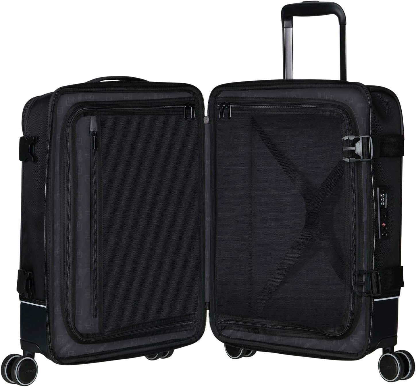 Thumbnail 6 de American Tourister Urban Track Spinner S 55 cm, bagaglio a mano 41,5 L (Asphalt Black)