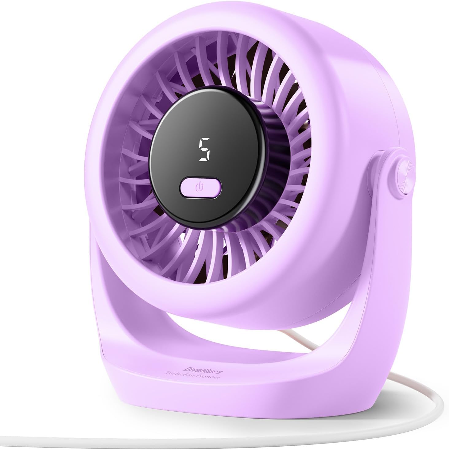 Detalle de Diveblues TurboBreeze 5” Portable USB Desk Fan