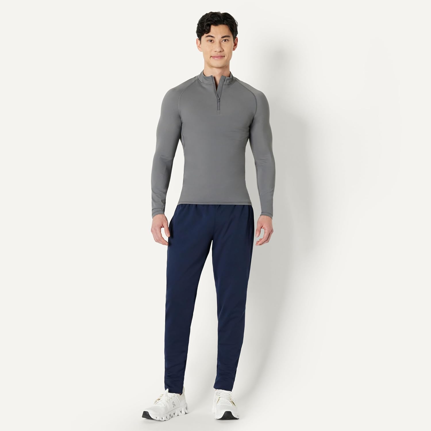 Thumbnail 4 de Amazon Essentials Men’s Long-Sleeve Quarter Zip Rash Vest (Rashguard)