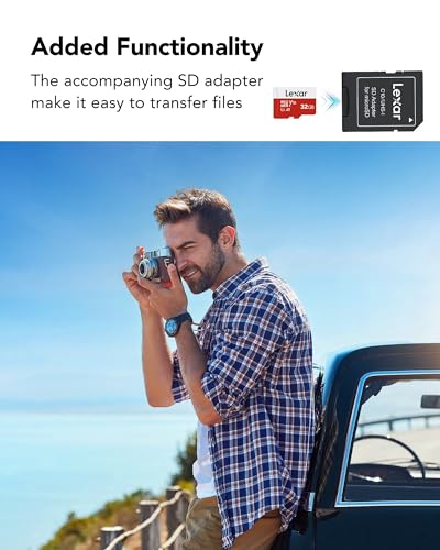 Detalle de Lexar Scheda Micro SD 32 GB: alta velocità fino a 100 MB/s, affidabilità Lexar