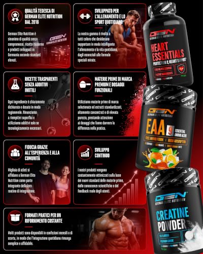 Thumbnail 7 de L-Carnitina 6000 Liquid 1000 ml di GEN German Elite Nutrition – Cherry Madness, vegano e ad alto dosaggio