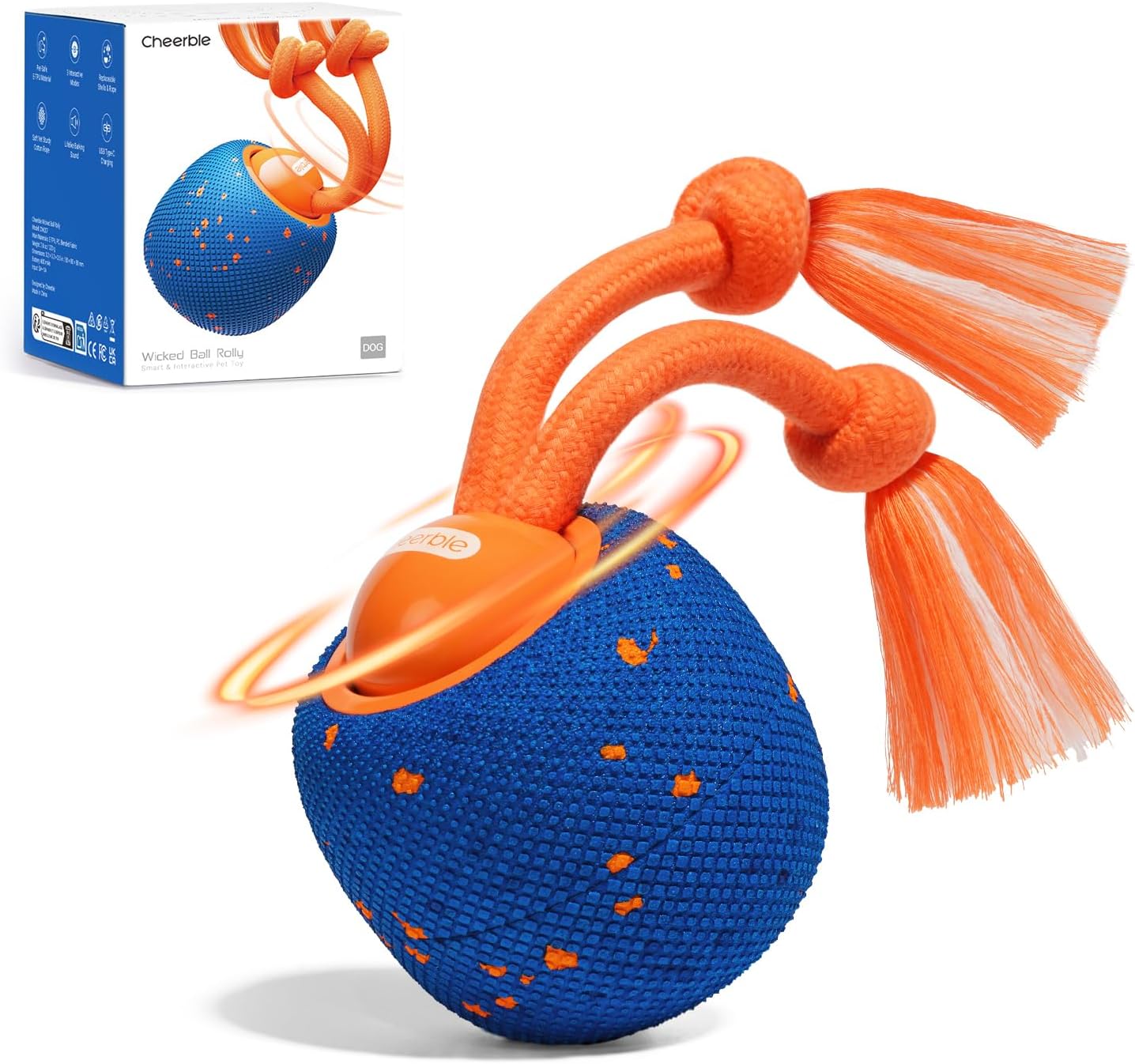 Thumbnail 4 de Cheerble Ersatzschalen Wicked Ball Rolly Orange