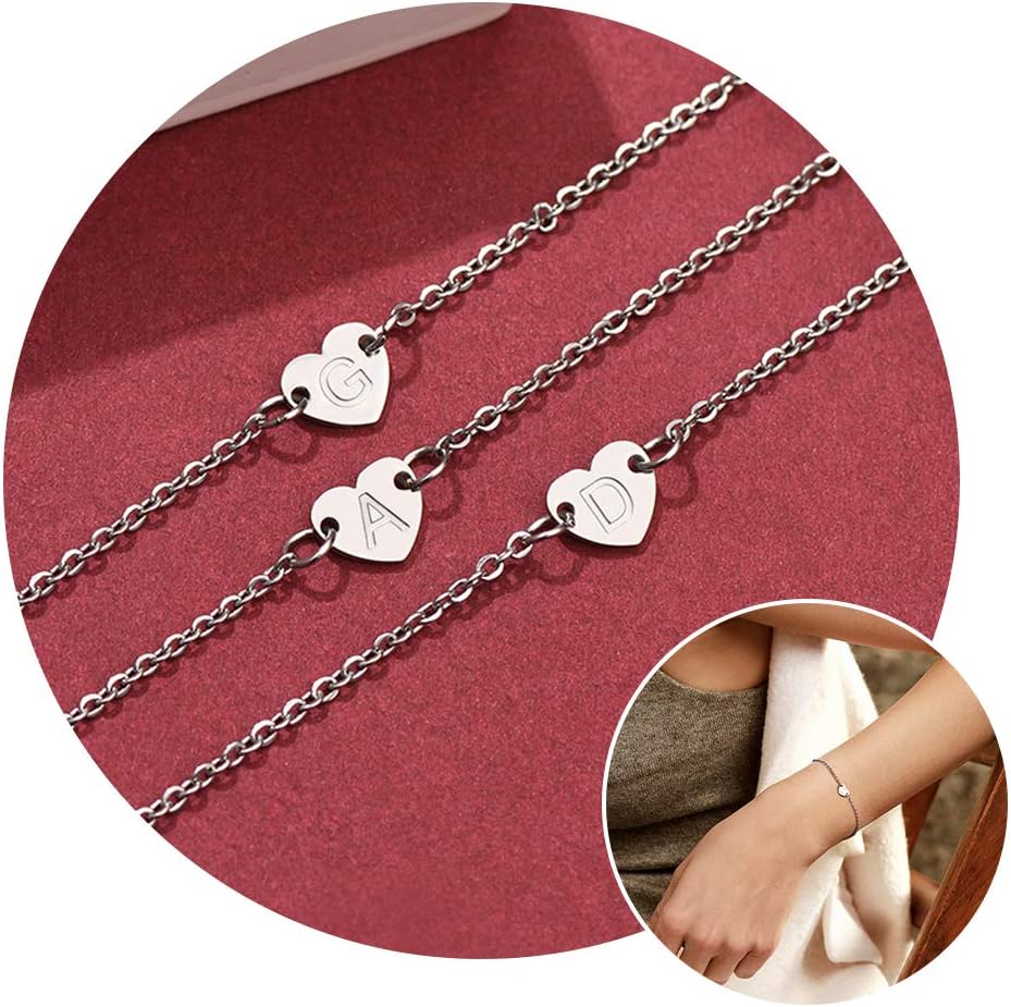 Thumbnail 4 de FaithHeart Bracciale Cuore A-Z 26 Lettere