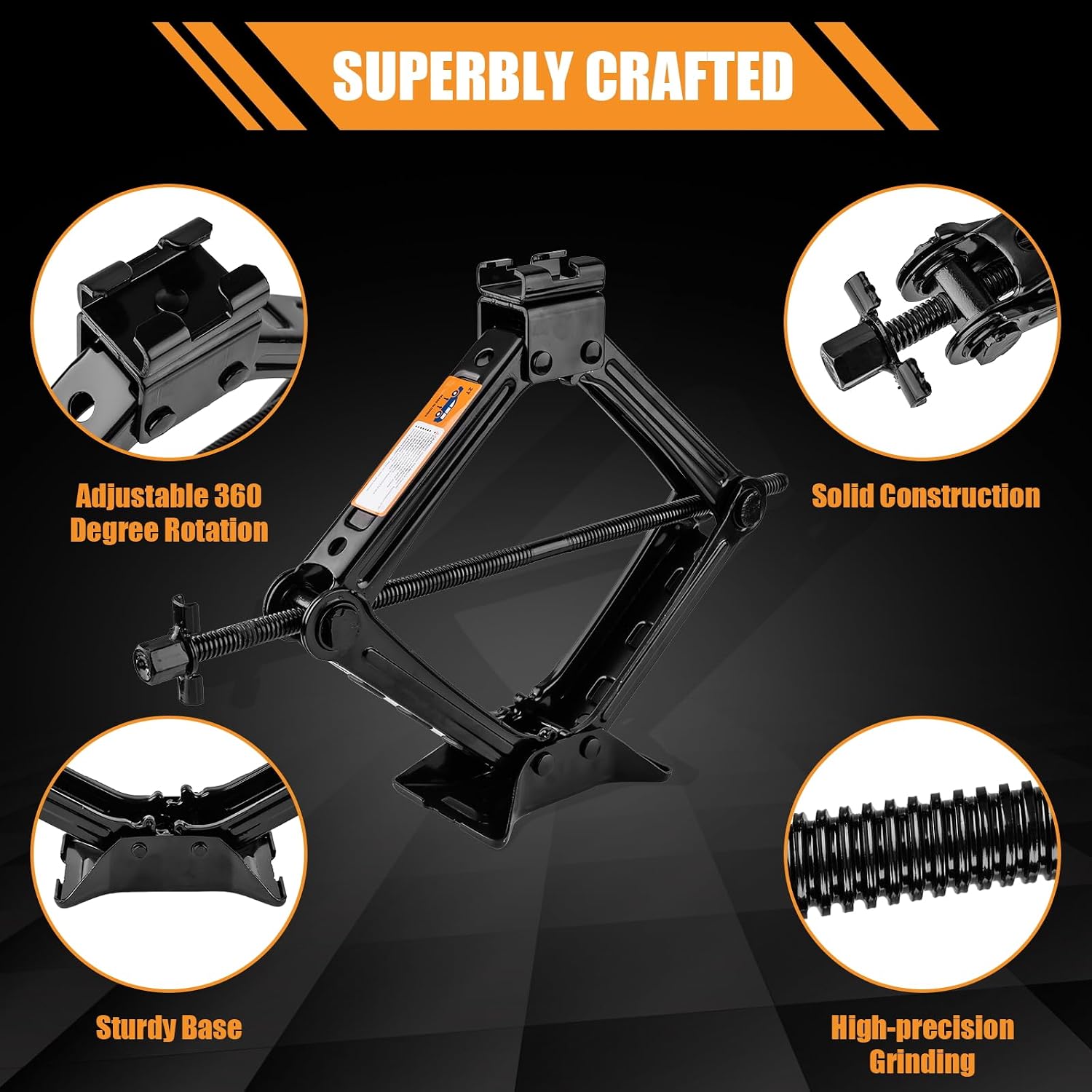 Thumbnail 2 de Beaiguna Portable Car Jack Kit 2 Ton