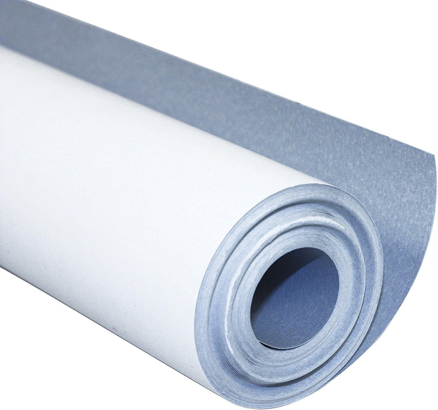 Detalle de Clairefontaine 34161C: Rotolo di carta da appendere 10x1 m, 120 g/m², fronte bianco e retro blu