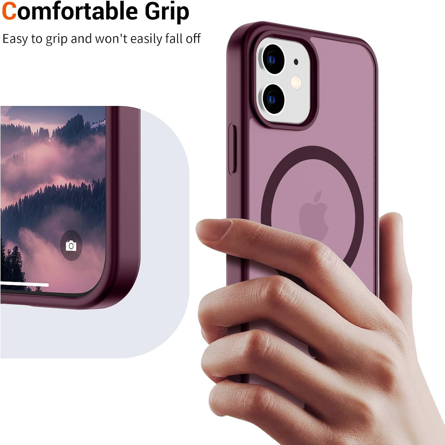 Thumbnail 6 de vnnink iPhone 12 Magnetic Matte Case, Slim