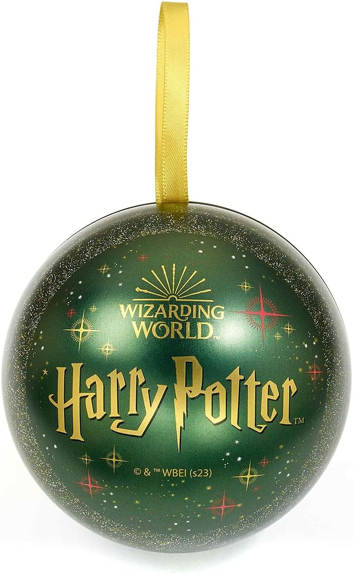 Detalle 1 de Bracelet Femme Harry Potter Vif d'or dans Boule de Noël – Or