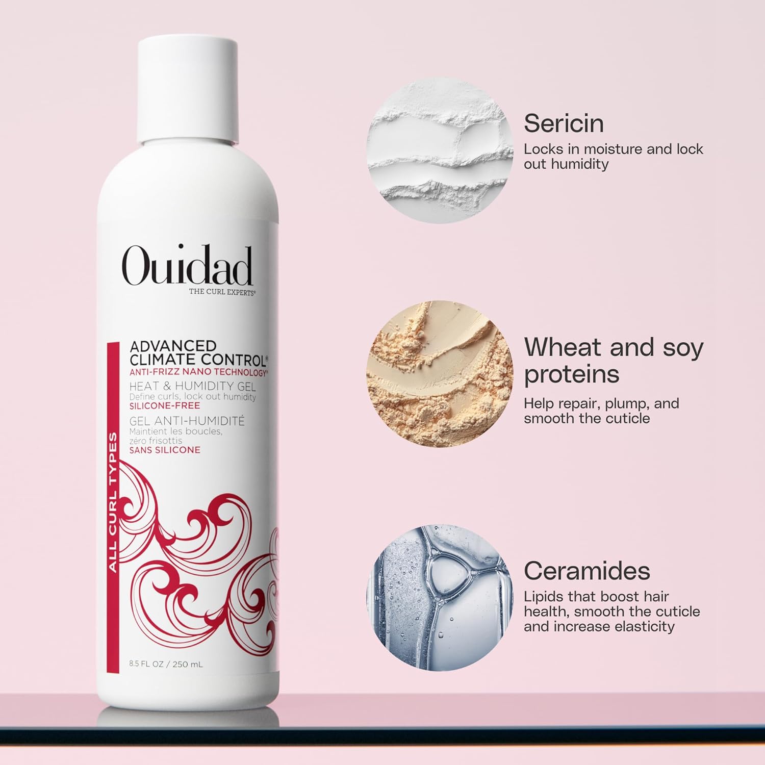 Thumbnail 2 de Ouidad Advanced Climate Control Heat & Humidity Gel for Curly Hair