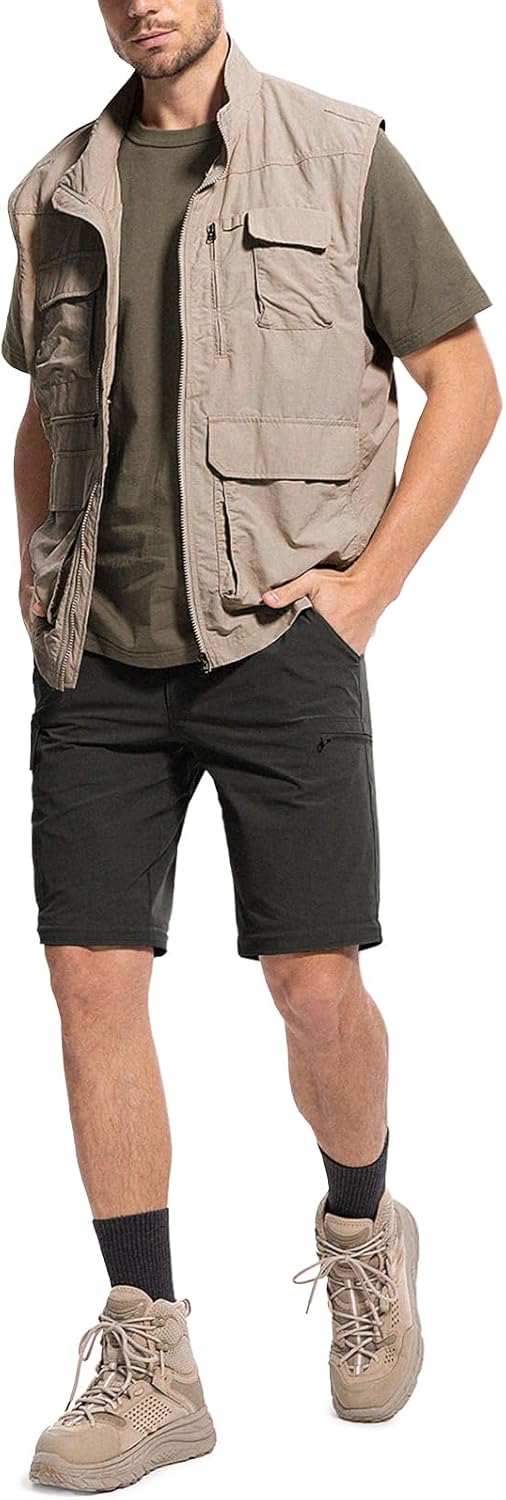 Thumbnail 3 de Moosehill Men's Hiking Pants Convertible: Quick-Dry, Water-Resistant Lightweight Pants with 5 Pockets