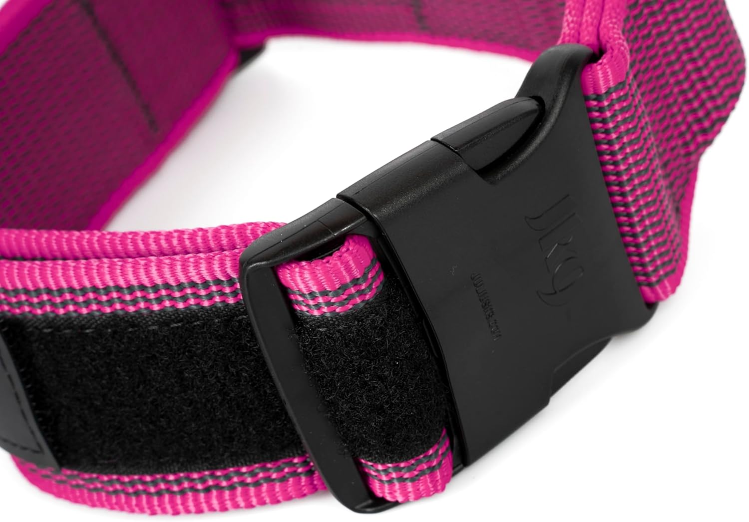 Thumbnail 1 de Julius-K9 Pink-Gray colour and gray collar with handle and interchangeable patch, 50 mm (49–70 cm)