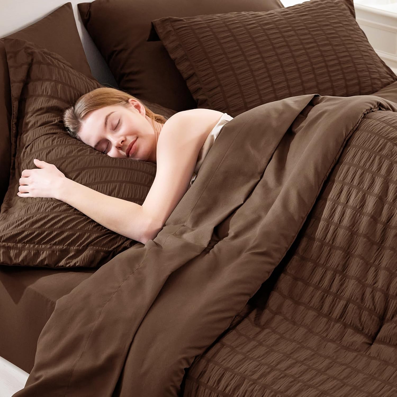 Thumbnail 4 de CozyLux King Size Comforter Set 7-Piece