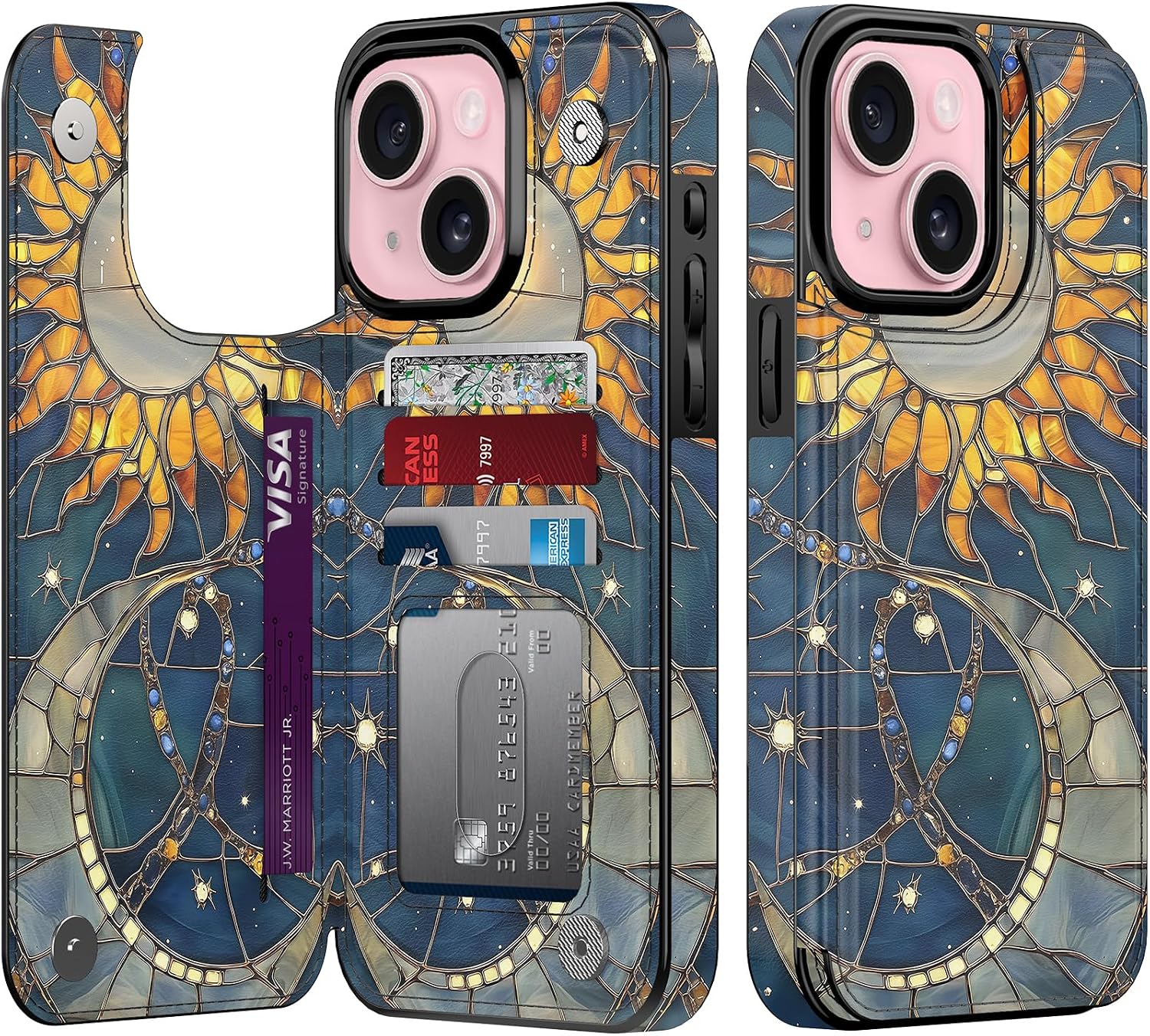 Detalle de Goodon Wallet Case for iPhone 14 Plus