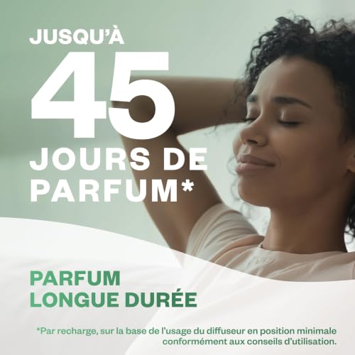 Detalle de Air Wick Diffuseur d’huiles Essentielles Brume Parfumée+ 2 Recharges Lavande et Eucalyptus