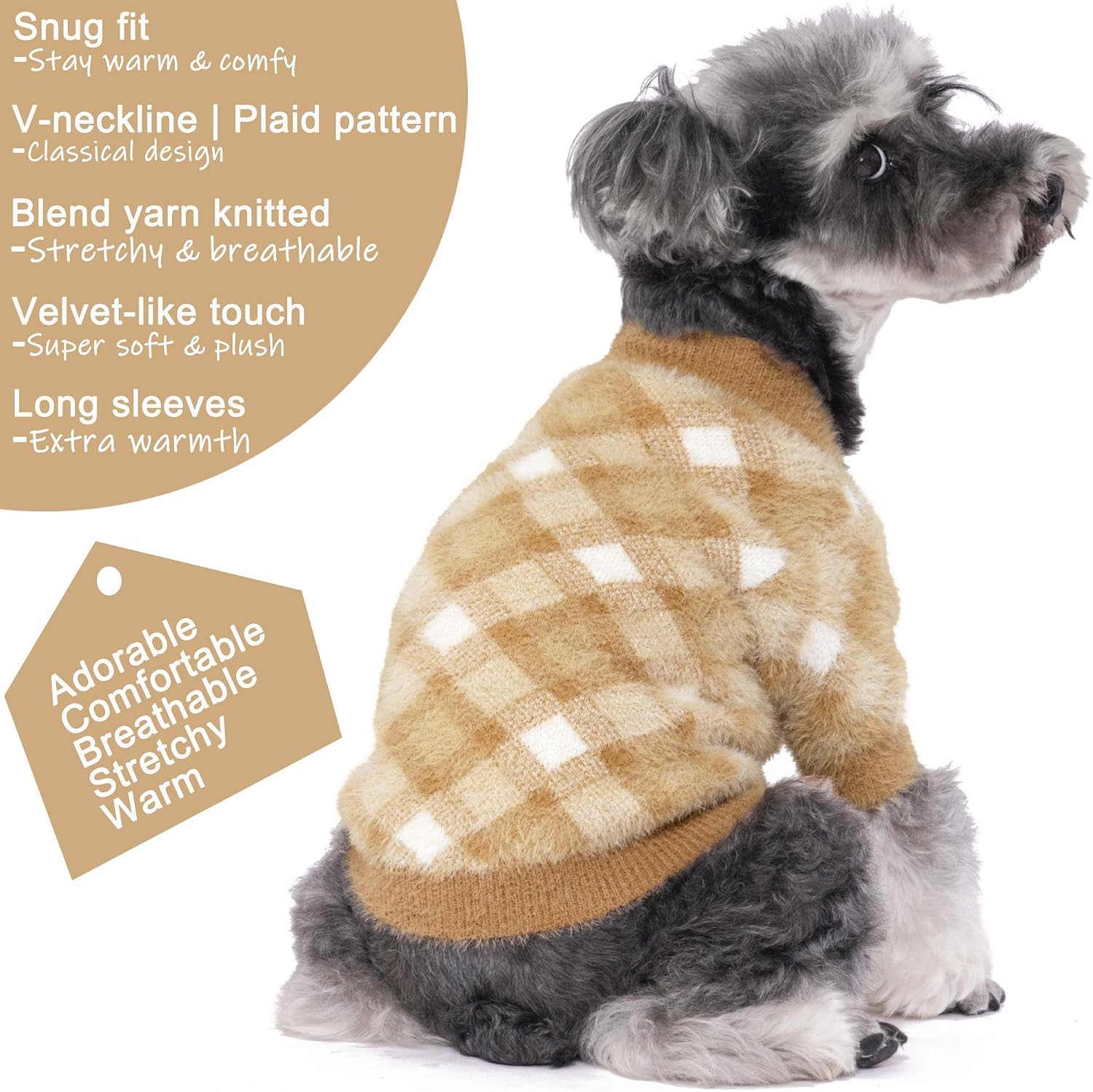 Detalle de Algudbilt Dog Sweater Medium