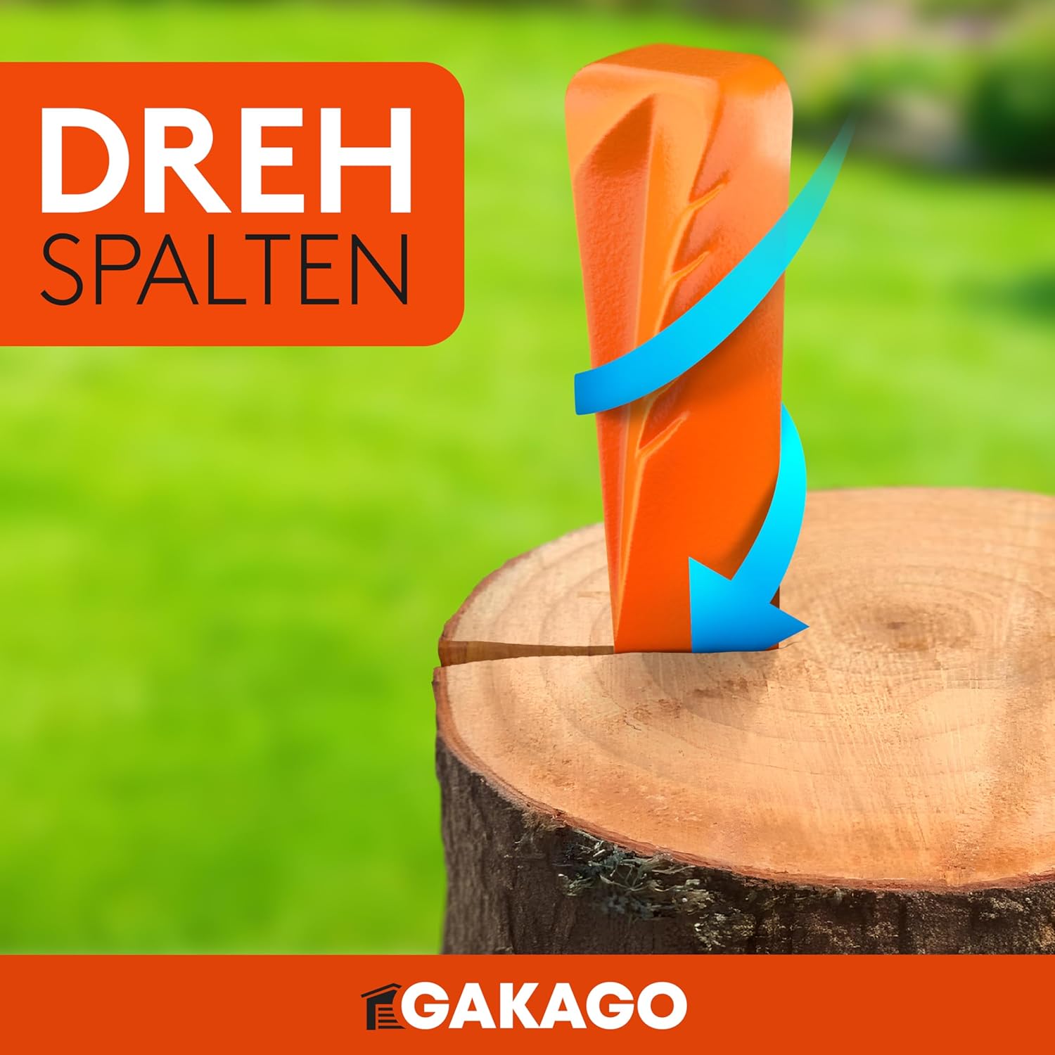 Thumbnail 1 de Gakago Spaltkeil 1750 g Drehspaltkeil 🪓