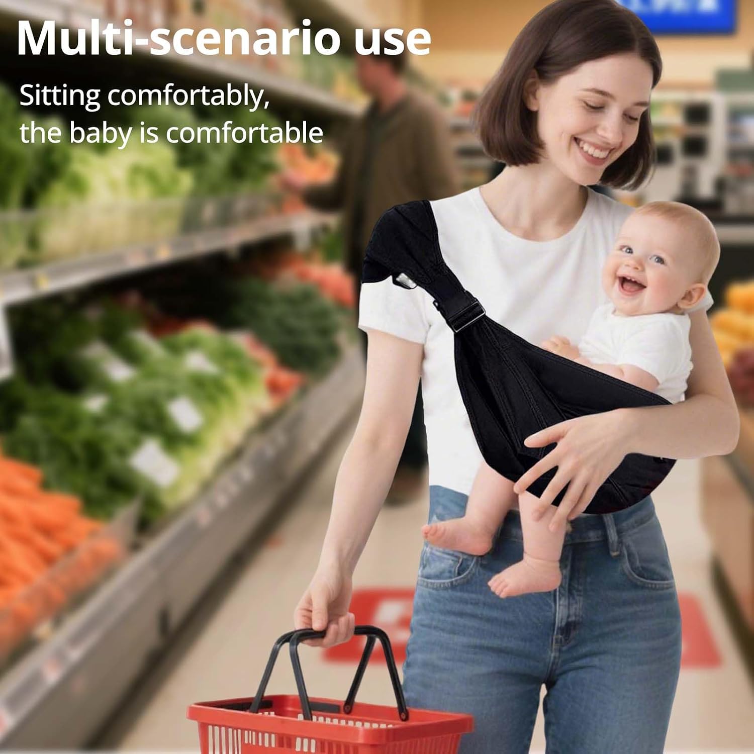 Thumbnail 4 de JOYNCLEON Baby Carrier Sling 0-36 Months