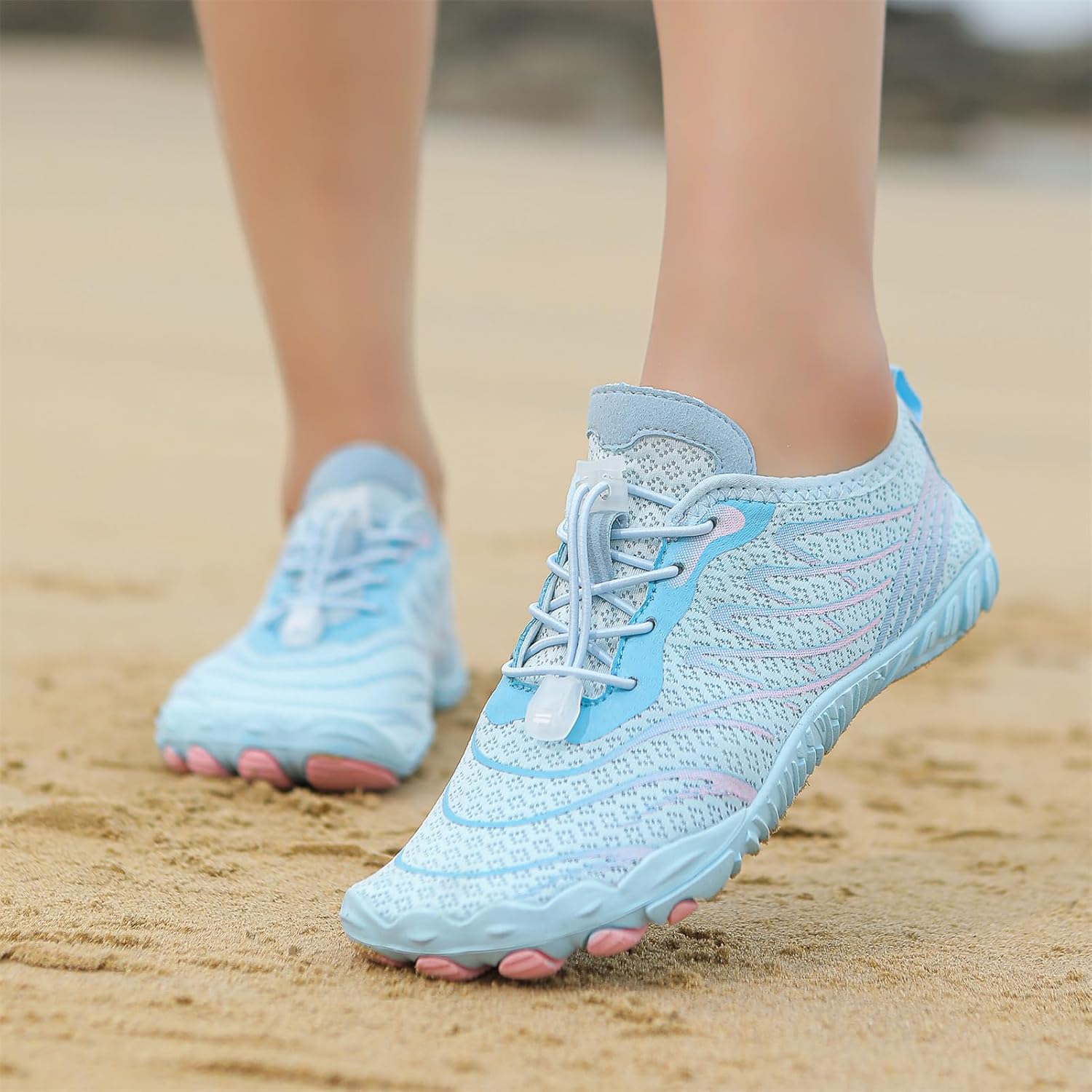 Detalle de Shephorion Barefoot Water Shoes for Women & Men – Quick Dry, Wide Toe Box & Non-Slip