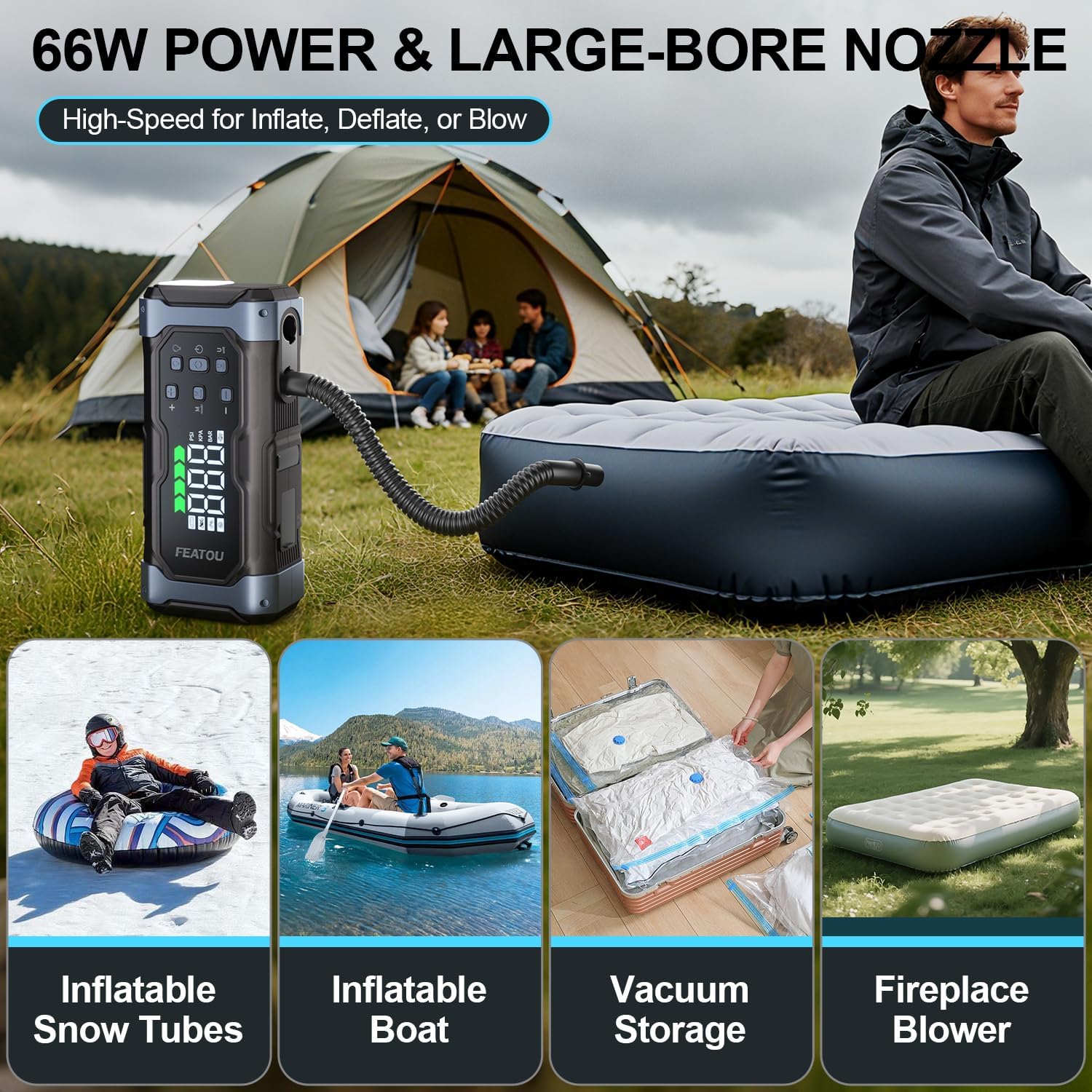 Thumbnail 3 de EV Car Essential 8000A Jump Starter