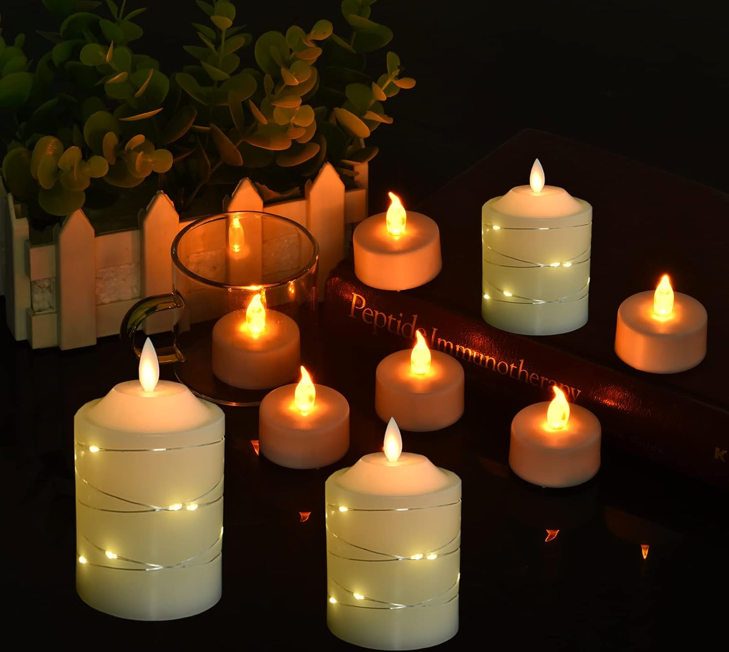 Thumbnail 2 de Nancia flameless LED candles 3 pack