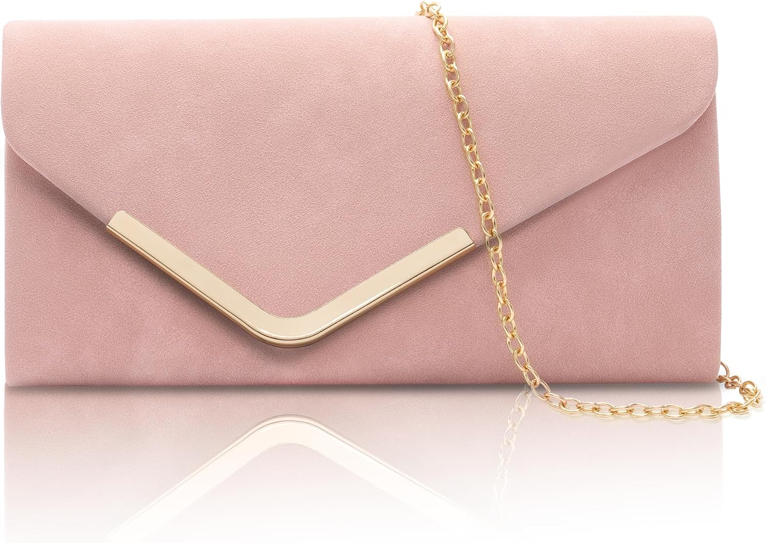 Thumbnail 4 de Larcenciel Women's Clutch with Sequins, Detachable Chain Envelope Bag